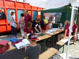 Tauchcontainer Sporterlebnistag