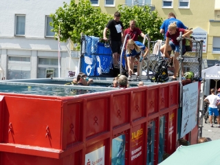 Tauchcontainer Sporterlebnistag