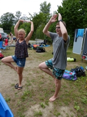 Yoga Katta und Colin