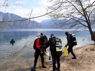 Antauchen Attersee