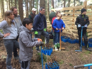 Baumpflanzaktion 14.04.2018
