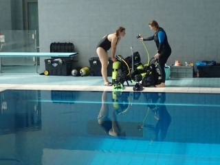D-Kader-, Apnoe und Gerätetraining im Taubertsbergbad 2019
