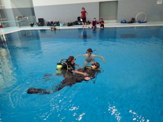 D-Kader-, Apnoe und Gerätetraining im Taubertsbergbad 2019
