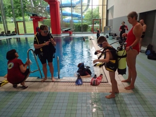 D-Kader-, Apnoe und Gerätetraining im Taubertsbergbad 2019