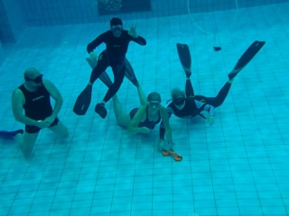 D-Kader-, Apnoe und Gerätetraining im Taubertsbergbad 2019