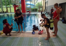 D-Kader-, Apnoe und Gerätetraining im Taubertsbergbad 2019