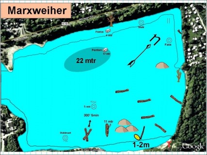 Gewässerkarte-Marxweiher