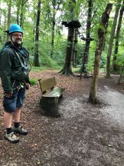 Kletterwald Lauschhütte am 28.08.2021