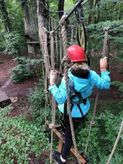 Kletterwald Lauschhütte am 28.08.2021