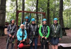 Kletterwald Lauschhütte am 28.08.2021