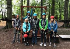 Kletterwald Lauschhütte am 28.08.2021