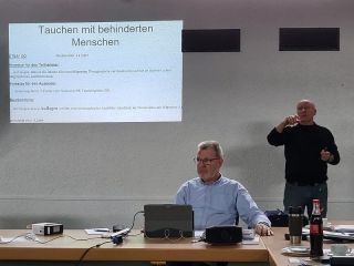 Das soll  uns nicht am Tauchen hindern