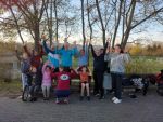 Erstes Freilufttraining im Blumengarten am 02.04.2025